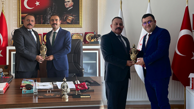 Başsavcı ve Adalet komisyonu başkanına ziyaret