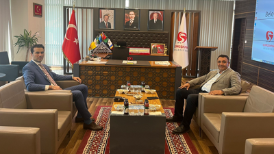 Başsavcı Ziya Burak Gürgah'dan Başkan Başer'e nezaket ziyareti