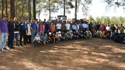 Vezirköprü’de orman temizliği seferberliği! Başsavcı Vekili Alevli de destek verdi