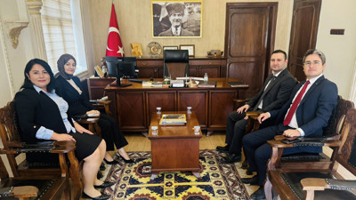 Yargı mensuplarından Kaymakama ziyaret!