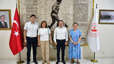 Biga Kaymakamlığı'na yargı camiasından ziyaret!