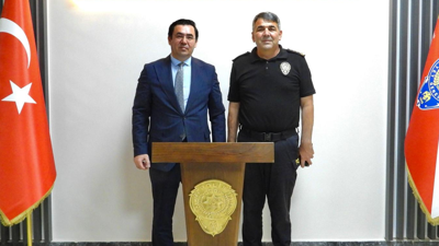 Başsavcı Sarıca'dan İl Emniyet Müdürü Karaburun’a iade-i ziyaret