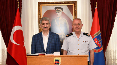 AYM Üyesi İnce'den İstanbul İl Jandarmaya ziyaret!