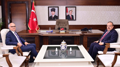 Başsavcı Tekin'den Vali Canbolat'a ziyaret
