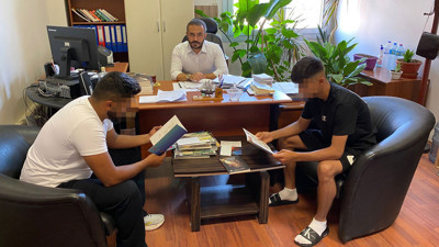 Zabıt katibinin kitapları suça sürüklenen çocuklarla buluşturuldu