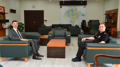 Başsavcı Akbaş'tan İl Emniyet Müdürü Arıkan'a ziyaret
