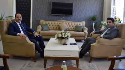 Başsavcı Al’dan Kaymakam Kini’ye ziyaret! Hayırlı olsun dileklerinde bulundu