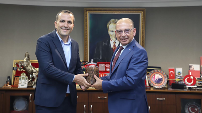 Başsavcı Vekili Yaşar’dan Başkan Akın’a nezaket ziyareti