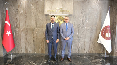 Vali Özkan'dan Başsavcı Aydoğan'a hayırlı olsun ziyareti