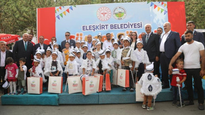Başsavcı Çalış çocukların sünnet şölenine eşlik etti