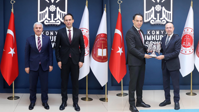 Başsavcı Cuma Çoban’a ayrı ayrı hayırlı olsun ziyareti! Her iki ismi makamında ağırladı