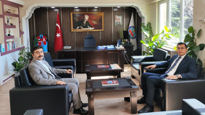 Başsavcı Köroğlu'ndan Kaymakam Altunkaynak'a hoş geldin ziyareti