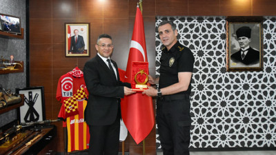 Başsavcı Yozgat'tan İl Emniyet Müdürü Aydın'a ziyaret