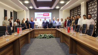 Başsavcı Şahin'den Müteahhit Birlikleri Federasyonu'na ziyaret! Projeler hakkında bilgi aldı