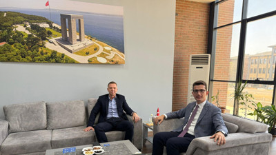 Başsavcı Gürdoğan'dan Kaymakam Kaptanoğlu'na nezaket ziyareti