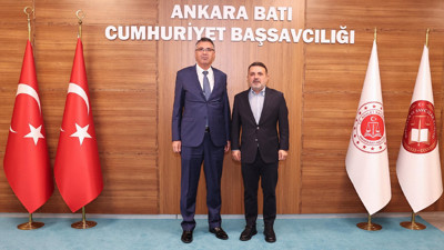 Belediye Başkanı Ercan'dan Başsavcı Bölükbaşı'na ziyaret! Fikir alışverişinde bulunuldu