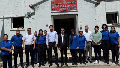 Başsavcı Yıldız'dan İnfaz ve Koruma Memurları Günü dolayısı ile ceza infaz kurumuna ziyaret