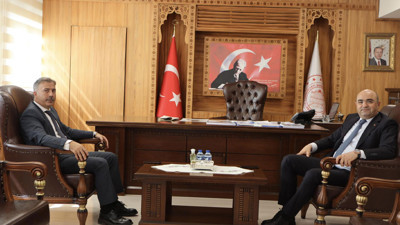 Başsavcı Akman'dan Kaymakam Baskın'a ziyaret