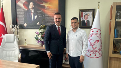 Başsavcı Fatih Yaşar Yücel'den Yüksel Yıldız'a hayırlı olsun ziyareti