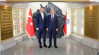 Başsavcı Yıldızoğlu’ndan Emniyet Müdürü Yüksek’e nezaket ziyareti