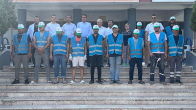 Alaşehir’de denetimli serbestlik yükümlüleri okulları yeniledi! Başsavcı Tuncay yerinde inceledi