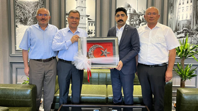 Yozgat İl Milli Eğitim Müdürlüğü'nden Başsavcı Aydoğan'a hayırlı olsun ziyareti