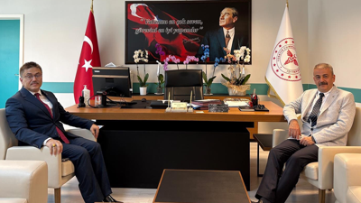 Başsavcı Dönmez’den Başhekim Acar’a hayırlı olsun ziyareti