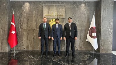 Kaymakamlardan Başsavcı Aydoğan'a hayırlı olsun ziyareti