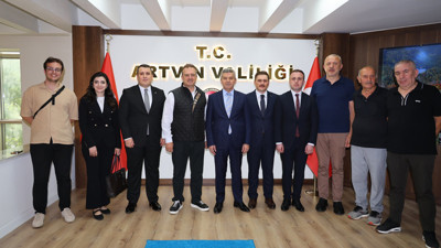 Yargıtay Üyesi Yılmaz ve başsavcılardan Vali Ergün'e ziyaret