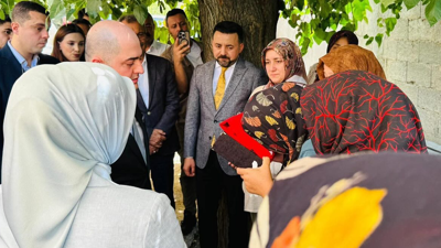 Başsavcı Arısoy ve Şahin’den Şehit orman işçisi Adem Nazım Demirel’in ailesine taziye ziyareti