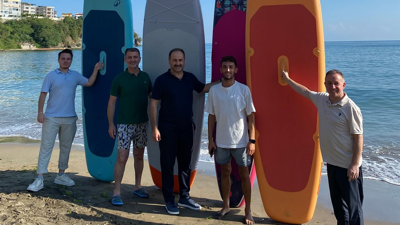 Başsavcı Akkiraz, GiresunSUP etkinliğine katılarak gençlere moral verdi