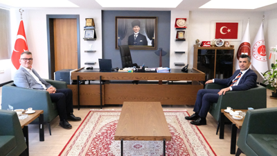 Başsavcı Özkılıç ve Mahkeme Başkanı Akpunar’a Başkan Ustaoğlu’ndan ziyaret