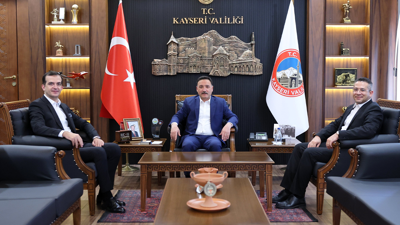 Başsavcı Evren Yozgat'tan Vali Çiçek'e nezaket ziyareti