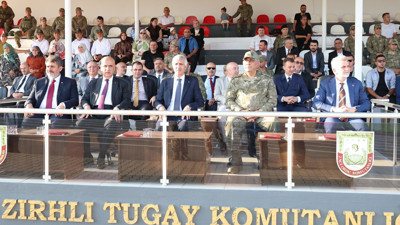 Kahramanmaraş'ta sancak ve görev teslim töreni! Başsavcı Tiryaki de katıldı