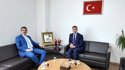 Başsavcı Şahin'den Kaymakam Aksu'ya ziyaret