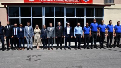 Başsavcı Karakoca, Nevşehir E Tipi Kapalı Ceza İnfaz Kurumu'nda incelemelerde bulundu