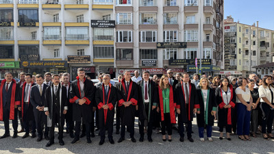 Çorum’da yeni adli yıl böyle karşılandı!