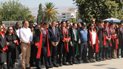 Alaşehir'de yeni adli yıl resepsiyonla kutlandı! Başsavcı Tuncay hukukun üstünlüğüne dikkat çekti