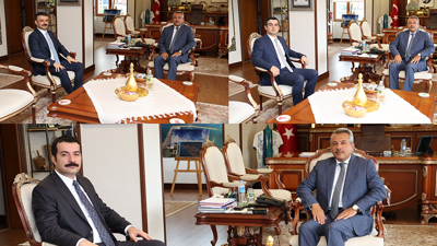 Vali Baydaş, Başsavcıları makamında kabul etti