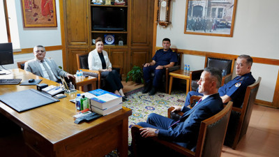 Vali Özarslan'dan Başsavcı Pektaş'a ziyaret