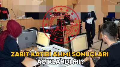 Adalet Bakanlığı zabıt katibi başvuru sonuçları 2025 || Adalet Bakanlığı 1500 zabıt katibi alımı sonuçları açıklandı mı?