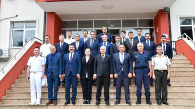 Vali Aziz Yıldırım başkanlığında güvenlik toplantısı! Başsavcı Sedat Çelik de katıldı