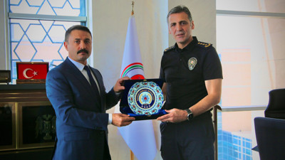İl Emniyet Müdürü Aydın'dan BİM Başkanı Köse'ye ziyaret
