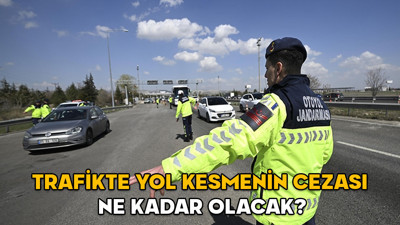 Trafikte yol kesmenin cezası ne kadar olacak? 11. Yargı paketi ile trafikte yol kesene büyük ceza geliyor