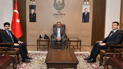 Vali Şıldak Başsavcı Sandal ve Komisyon Başkanı Güler ile bir araya geldi