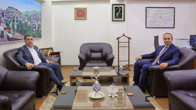 Vali Mustafa Eldivan Başsavcı Burak Yılmaz ile görüştü