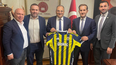 Fenerbahçeli heyetten HSK Üyesi Yüksel’e ziyaret!