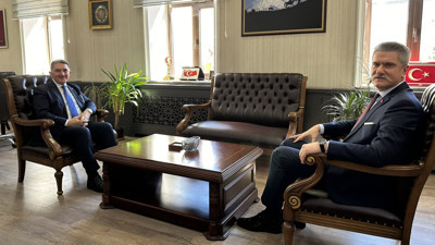 Bakanlık Bürokratı Çelebi'den Başsavcı Çalış ve Komisyon Başkanı Boyraz'a ziyaret