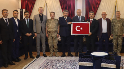 İl protokolü, İl Emniyet Müdürü Büyükleblebici için düzenlenen veda programına katıldı