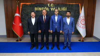 Vali Usta, Yargıtay Üyesi Moğul ve eski meslektaşı Balkanlıoğlu’nu ağırladı